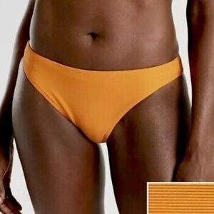 Athleta Cloudbreak Rib Low Rise Bikini Bottom - Size Large